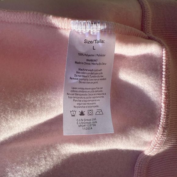 Marvel Pink Spider-Gwen Zip Up Hoodie - Picture 8 of 8